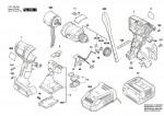 Bosch 3 601 JB9 000 Gdx 14,4 V-Ec Impact Wrench 14.4 V / Eu Spare Parts